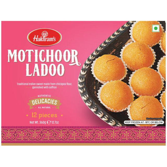 Haldiram's Motichoor Ladoo 12pc- 360g