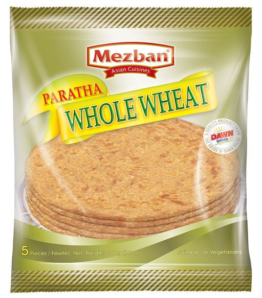 Mezban Whole Wheat Paratha 5pc- 400g