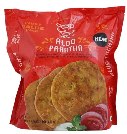 Deep Aloo Paratha Family Pack 16ct- 1.52kg