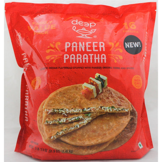 Deep Paneer Paratha Family Pack 16pc- 3lb