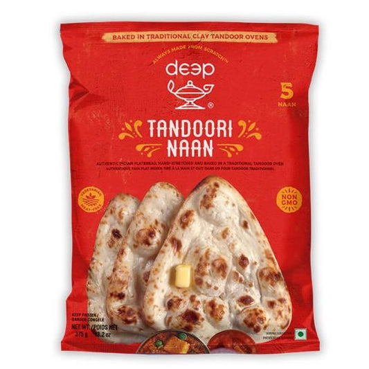 Deep Tandoori Naan (5ct) 15oz